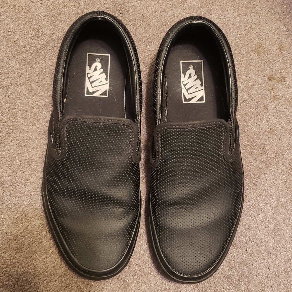 All black vans